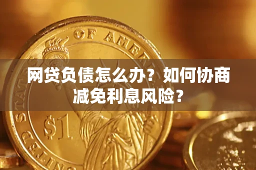 武汉网贷负债怎么办？如何协商减免利息风险？