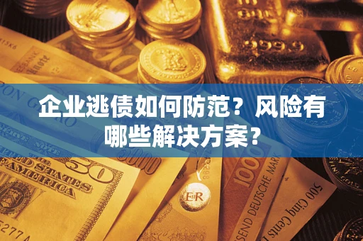 武汉企业逃债如何防范？风险有哪些解决方案？