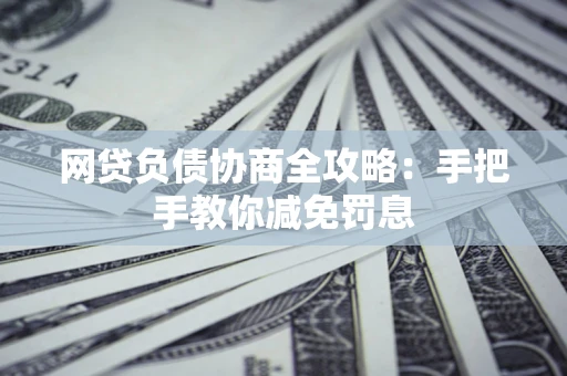 武汉网贷负债协商全攻略：手把手教你减免罚息