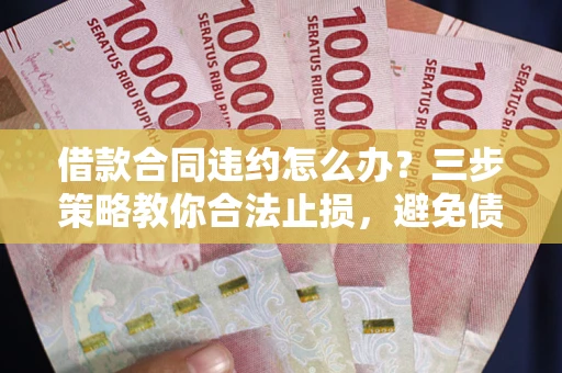武汉借款合同违约怎么办？三步策略教你合法止损，避免债务危机升级