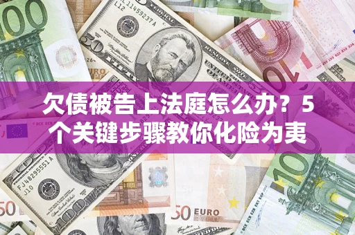 武汉欠债被告上法庭怎么办？5个关键步骤教你化险为夷